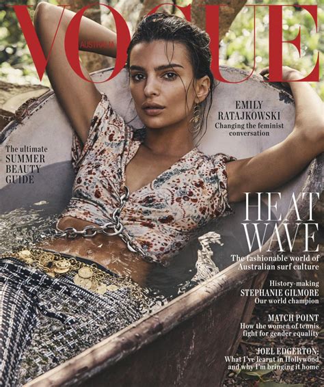 emily ratajkowski vogue